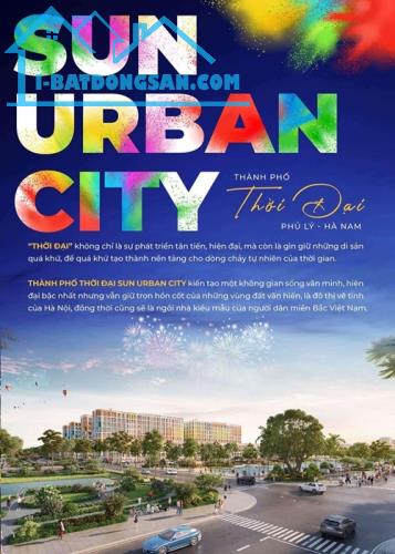 📌 LIỀN KỀ 4M MẶT TIỀN SUN URBAN CITY – MÃ C1845 – GIÁ CHỈ TỪ 4,712 TỶ