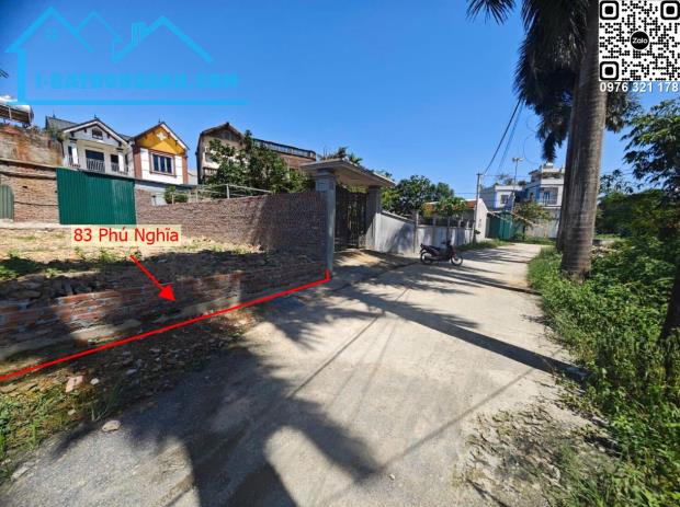 83m² đất full thổ, ô tô tránh, vị trí VÀNG cạnh KCN Phú Nghĩa Chương Mỹ chỉ nhỉnh 3 tỷ.