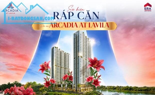 Chính thức 65.75m2 - Giá 5.63 tỷ chưa chiết khấu - Harmonie 2PN2WC Arcadia