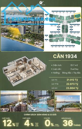 CĂN DUAL KEY – SỞ HỮU KHÔNG GIAN SỐNG ĐẲNG CẤP, TỐI ƯU ĐẦU TƯ