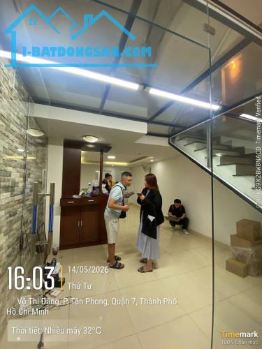 Bán nhà xinh rẻ 4 x 18m 1 trệt 3 lầu Võ Thị Đặng Q7 TP.HCM