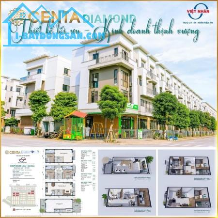 Mua ngay!Căn góc ngã tư đối diện 9 toà chung cư, khu đô thị centa Diamond.LH0981982683