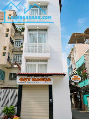 HẺM NHỰA Ô TÔ KINH DOANH HOÀNG HOA THÁM - 6 TẦNG 56m² - KHOÁN 37 TR/THÁNG