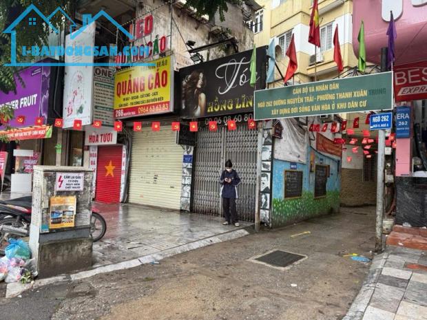 Giảm chào giá rẻ ngõ 262 Nguyễn Trãi Thanh Xuân Hà Nội 17 tỷ. 7 tầng thang máy mặt tiền rộ