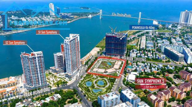 Bán căn hộ sun symphony 5 S5A 20-03A view trực diện sông hàn giá chỉ 2,5 tỷ