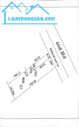 Bán đất đường oto đá xanh xã Thạnh Hòa, Bến Lức dt 600m2 (100m2 thổ) giá 870 triệu