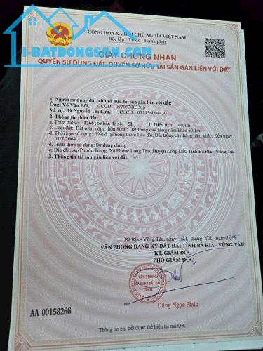 CHỦ KẸT TIỀN GỬI BÁN NHANH ĐẤT Ở NGUYỄN HUỆ ĐẤT ĐỎ 850tr sở hữu đất nền sổ sẵn