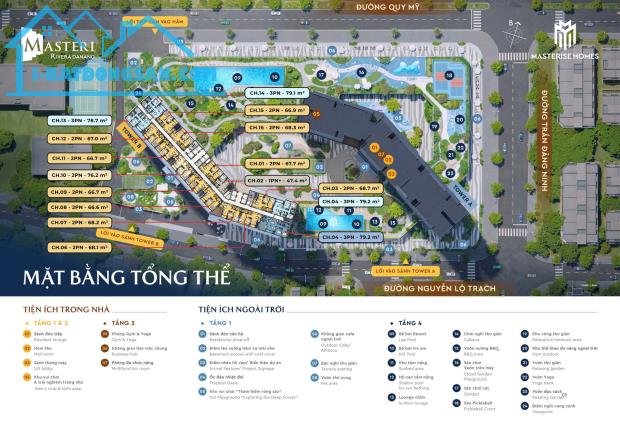 Masterise Đà Nẵng 2PN tầng 17 view sông cực đẹp, bàn giao 09/2026, giá tốt thị trường