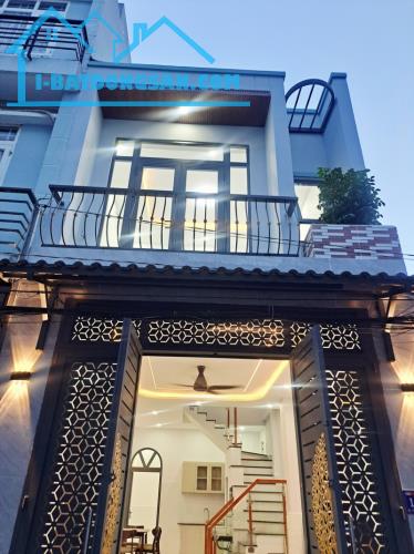 NHÀ MỚI GẦN GÒ XOÀI 48M²(4x12) 2 TẦNG 3PN HẺM Ô TÔ GIÁ 5.65 TỶ