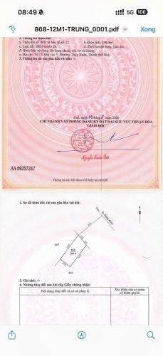 ĐẤT MẶT TIỀN ĐƯỜNG ĐỒNG KHỞI .TP HUẾ