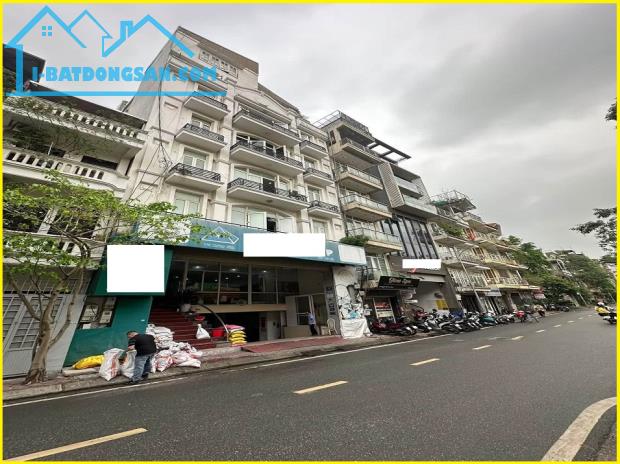 Bán nhà mặt phố cạnh Hoàng Quốc Việt, Cầu Giấy tòa VP thông sàn DT 90 triệu 104m2 52.5 tỷ