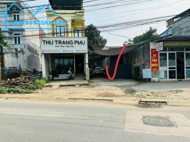 Bán đất mặt đường kinh doanh gần khu công nghệ coa hoà lạc