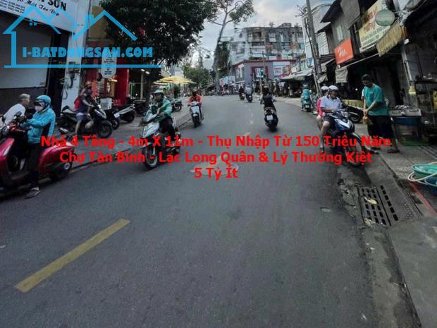 NHÀ 4 TẦNG – CÓ THU NHẬP KHOẢNG 150 TRIỆU/NĂM – 5 TỶ ÍT