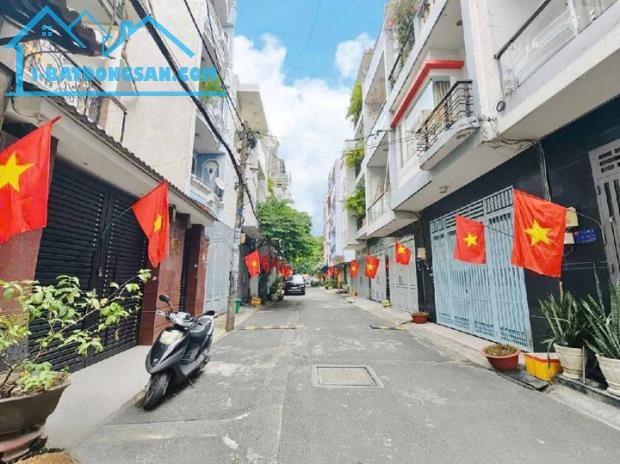 Nhà 4 Tầng, Hẻm Xe Tải 8m, Vườn Lài, Phú Thọ Hòa, 6x16m, 100m2, chỉ 16 tỷ TL