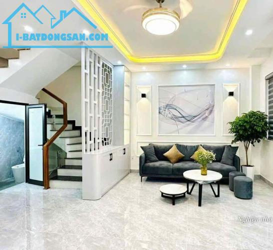 🏡 Nhà xây mới tai Hàng Kênh 39m2*3 tầng - 3tỷ5, ngõ nông thông, để lại full nội thất