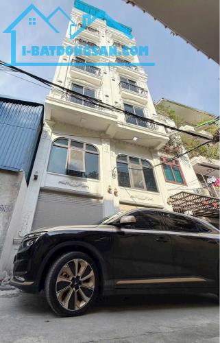Bát Khối 10 tỷ ô tô đỗ cửa,7tầng thang máy,sổ đỏ Long Biên