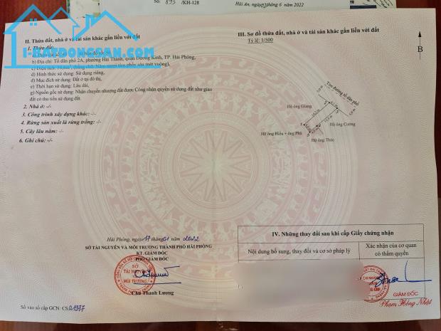 -❌❌❌ LÔ ĐẤT HẢI THÀNH 2 - VIEW MƯƠNG CỰC ĐẸP