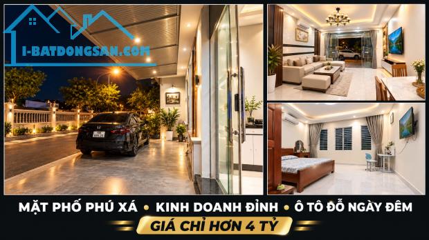 Mặt phố Phú Xá,47m2 mặt thoáng,ô tô ngủ trong nhà chỉ hơn 4 tỷ