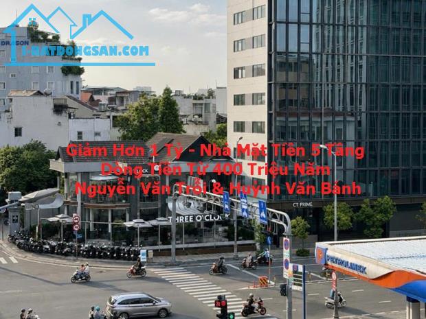 GIẢM HƠN 1 TỶ – NHÀ 5 TẦNG – MẶT TIỀN KINH DOANH – THU NHẬP TỪ 400 TRIỆU/NĂM