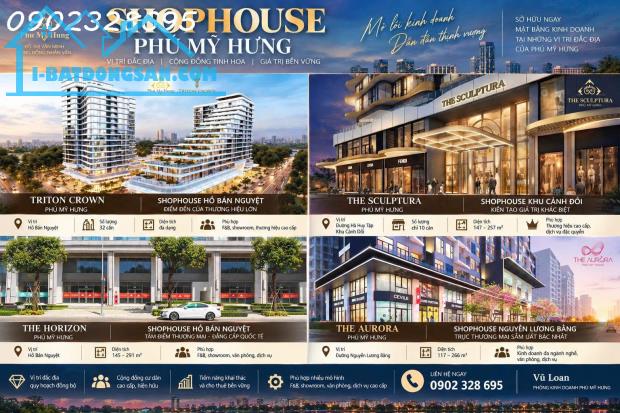 CẬP NHẬT GIỎ HÀNG SHOPHOUSE PHÚ MỸ HƯNG T9/2026