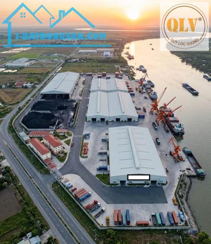 Bán kho bãi & cảng thủy nội địa tại Cần Đước, Long An – 50.220m²