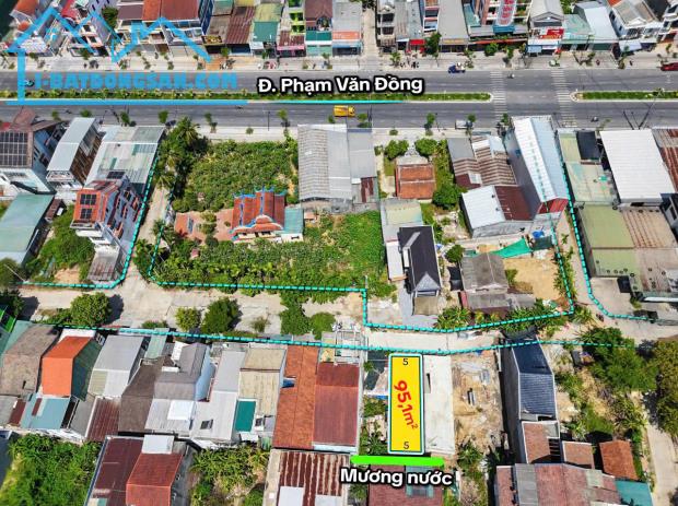 BÁN ĐẤT 95M2 KIỆT ÔTÔ 222 PHẠM VĂN ĐỒNG, TDP NGỌC ANH, PHƯỜNG MỸ THƯỢNG, TP HUẾ_CHỈ 2,4 TỶ