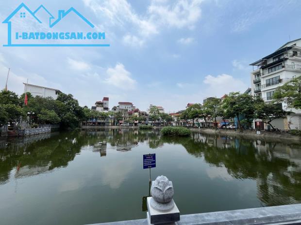 Đất phố Bồ Đề 100m2, mặt tiền 5.8m view Hồ giá 28.8 tỷ an sinh đỉnh quận Long Biên