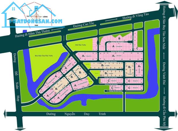 Bán đất dự án đại học bách khoa, đường đỗ xuân hợp, q9 diện tích 182m