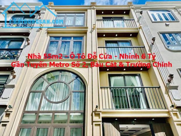 NHÀ 55M² – Ô TÔ ĐỖ CỬA – NHỈNH 6 TỶ – TIỆN XÂY MỚI
