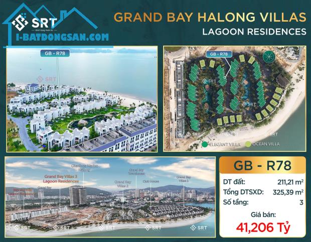 Biệt thự biển GrandBay Hạ long Villas sống sang thịnh vượng nâng tầm đẳng cấp chủ nhân