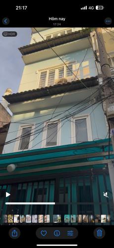 BÁN NHÀ 39,9M2, 5 TẦNG, 4PN, SẴN SỔ HẺM 146 VŨ TÙNG, BÌNH THẠNH GIÁP QUẬN 1