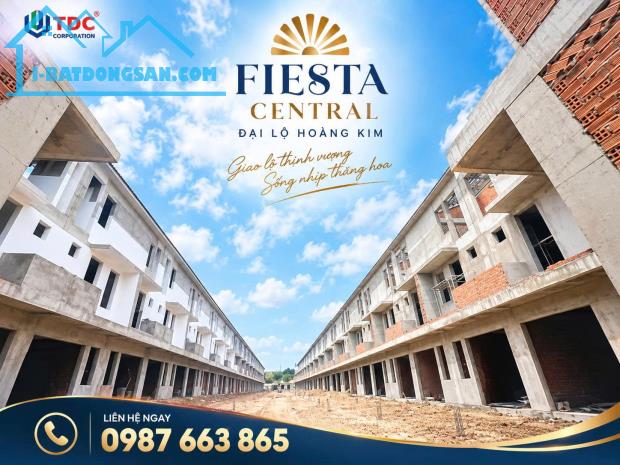 FIESTA CENTRAL BÌNH DƯƠNG – CĐT BECAMEX GIÁ TỪ 4,3 TỶ/CĂN 0987663865