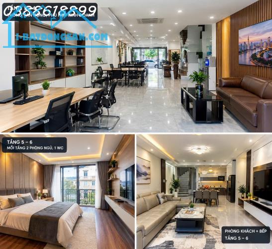 BIỆT THỰ LIỀN KỀ HÀM NGHI – 130M² – MT 6M – 6 TẦNG – Ô TÔ DỪNG ĐỖ – KINH DOANH