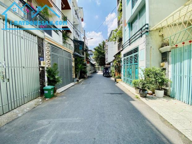 🏠NHÀ ĐẸP 4 TẦNG LÊ VĂN THỌ GV - KHU PHÂN LÔ - GẦN CV LÀNG HOA - HẺM 5M THÔNG - 60M²(4×15)