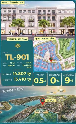 Bán Nhà Phố ĐƯỜNG TƯƠNG LAI 75m2- 4TẦNG-14,807 TỶ- CẦN GIỜ TP.HCM