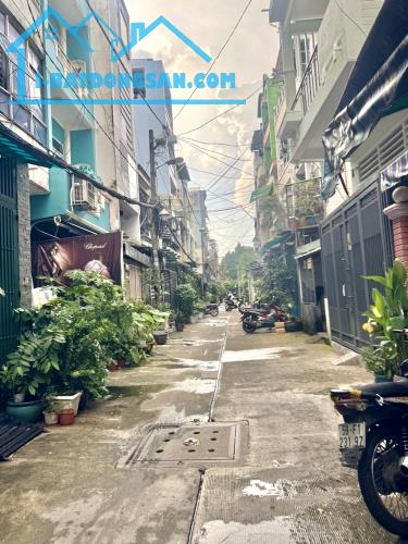 Hiếm, 3 Tầng, 55m2, nở hậu, hẻm xe hơi Lê Văn Sỹ, Quận 3, Phường Nhiêu Lộc, 7.83 Tỷ