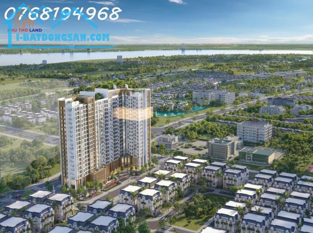 bán căn hộ 1 phòng ngủ chung cư Nexus Việt Trì chỉ 390tr. LH 0768194968