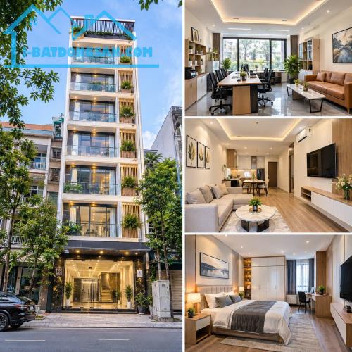 BÁN PHÂN LÔ TRUNG KÍNH – 80 M² – MT 5,5M – 7 TẦNG – THANG MÁY – VỈA HÈ – KINH DOANH – 41