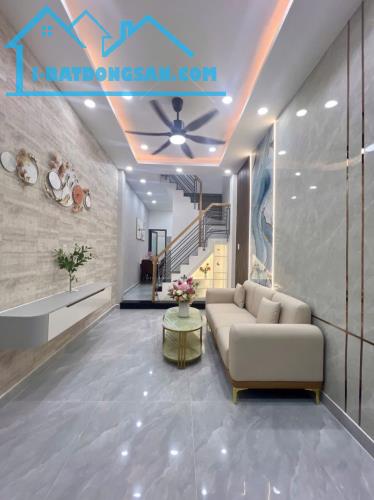 SIÊU PHẨM FULL NT - CẠNH NGÃ 6 GÒ VẤP - HẺM 3M - 2 TẦNG ĐÚC - 3PN - 4.x TỶ TL