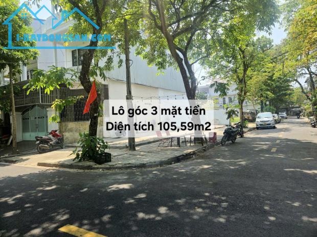 🔥🍀 Bán lô góc 3 mặt tiền Tôn Thất Dương Kỵ, An Cựu - Sát dự án Hồ Đắc Di