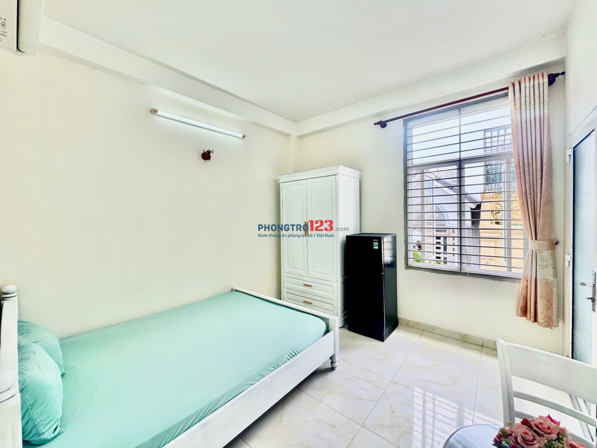 PHÒNG CHO THUÊ ĐẦY ĐỦ TIỆN NGHI, CỬA SỔ AN NINH PHAN HUY ÍCH 4' ĐI eMART GÒ VẤP