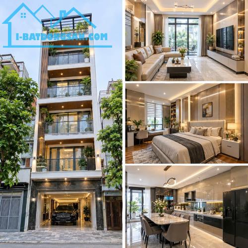 NHÀ PHÂN LÔ QUÂN ĐỘI HOÀNG HOA THÁM – 62M² – MT 4,3M – 5 TẦNG – GARA Ô TÔ – FULL NỘI THẤT