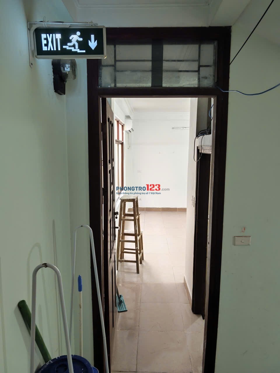Phòng trọ khép kín 32m2 khu trung tâm cầu giấy