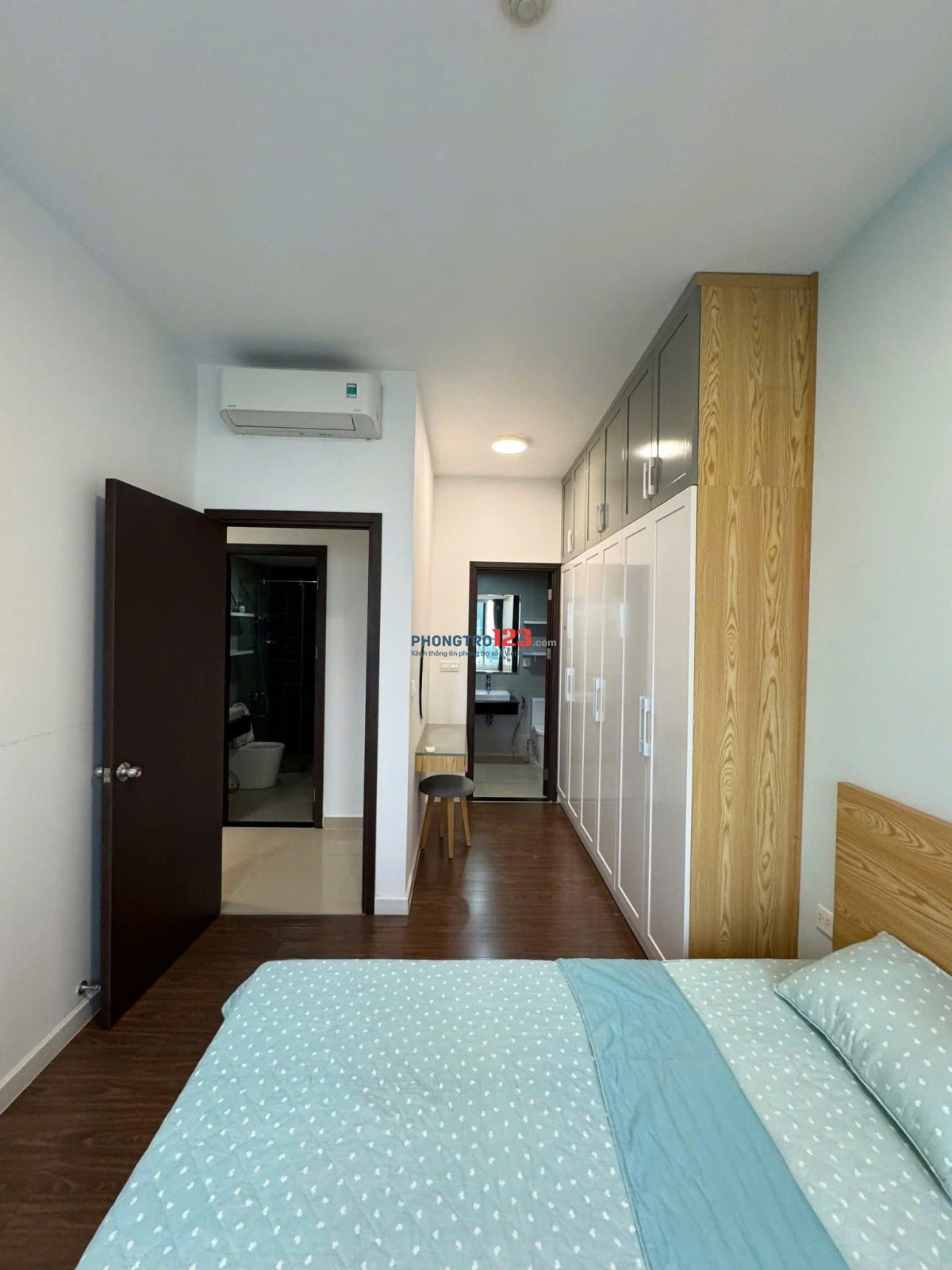 Chung Cư IDICO tân phú 2PN, full nội thất mới, giá thuê 11 tr/th nhận nhà liền.