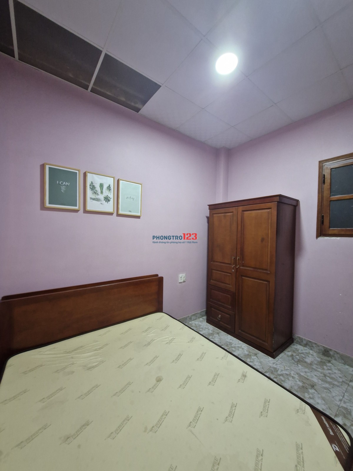 Cho thuê phòng đầy đủ nội thất cơ bản