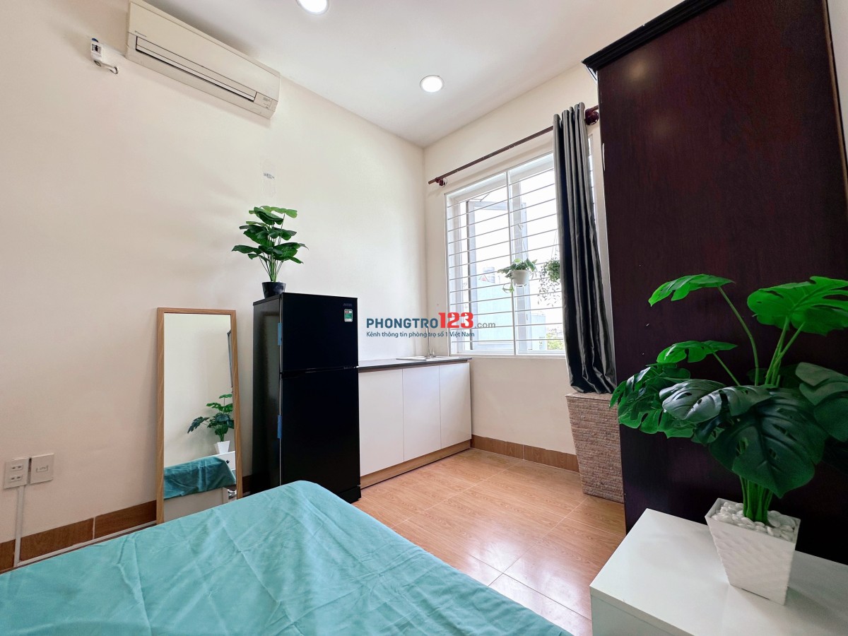 Cho thuê phòng có cửa sổ lớn, Full nội thất Gò Vấp giao Bình Thạnh gần VLU, IUH.
