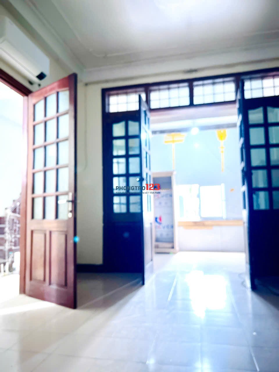 Phòng trọ tầng 3, 30m2, gần chợ / bảo tàng PKKQ, 4tr5