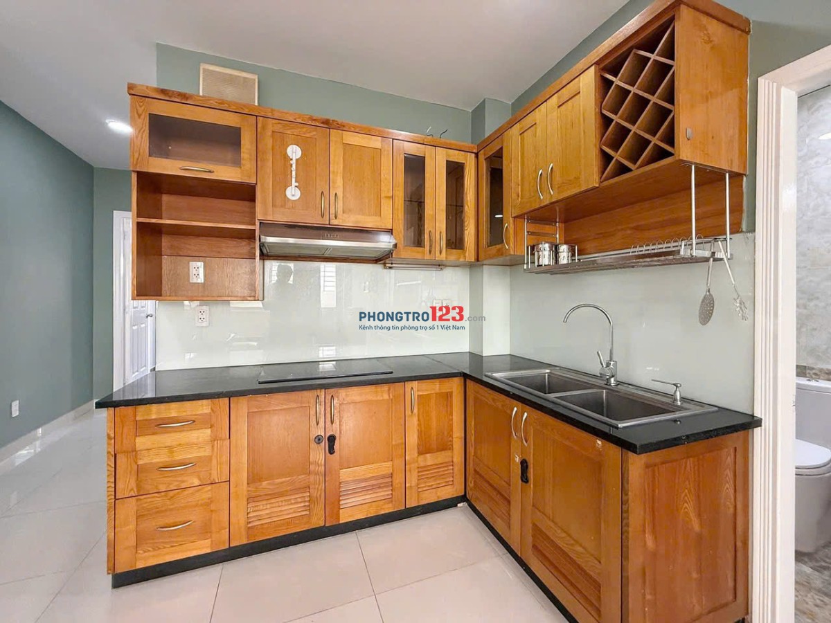 C/c Bảy Hiền - Phạm Thú Thứ căn 2p ngủ, nội thất mới, giá 14tr/tháng