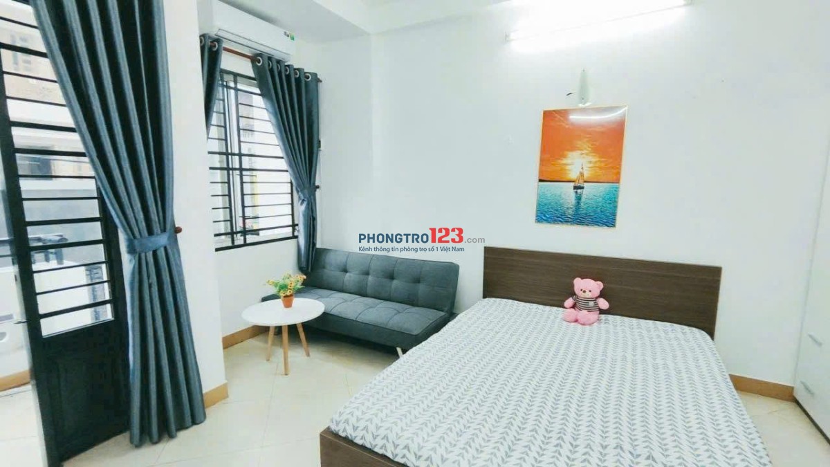 CHO THUÊ PHÒNG STUDIO CÓ BAN CÔNG RỘNG 40M² TẠI GÒ VẤP - KHÔNG CHUNG CHỦ - GIỜ GIẤC TỰ DO