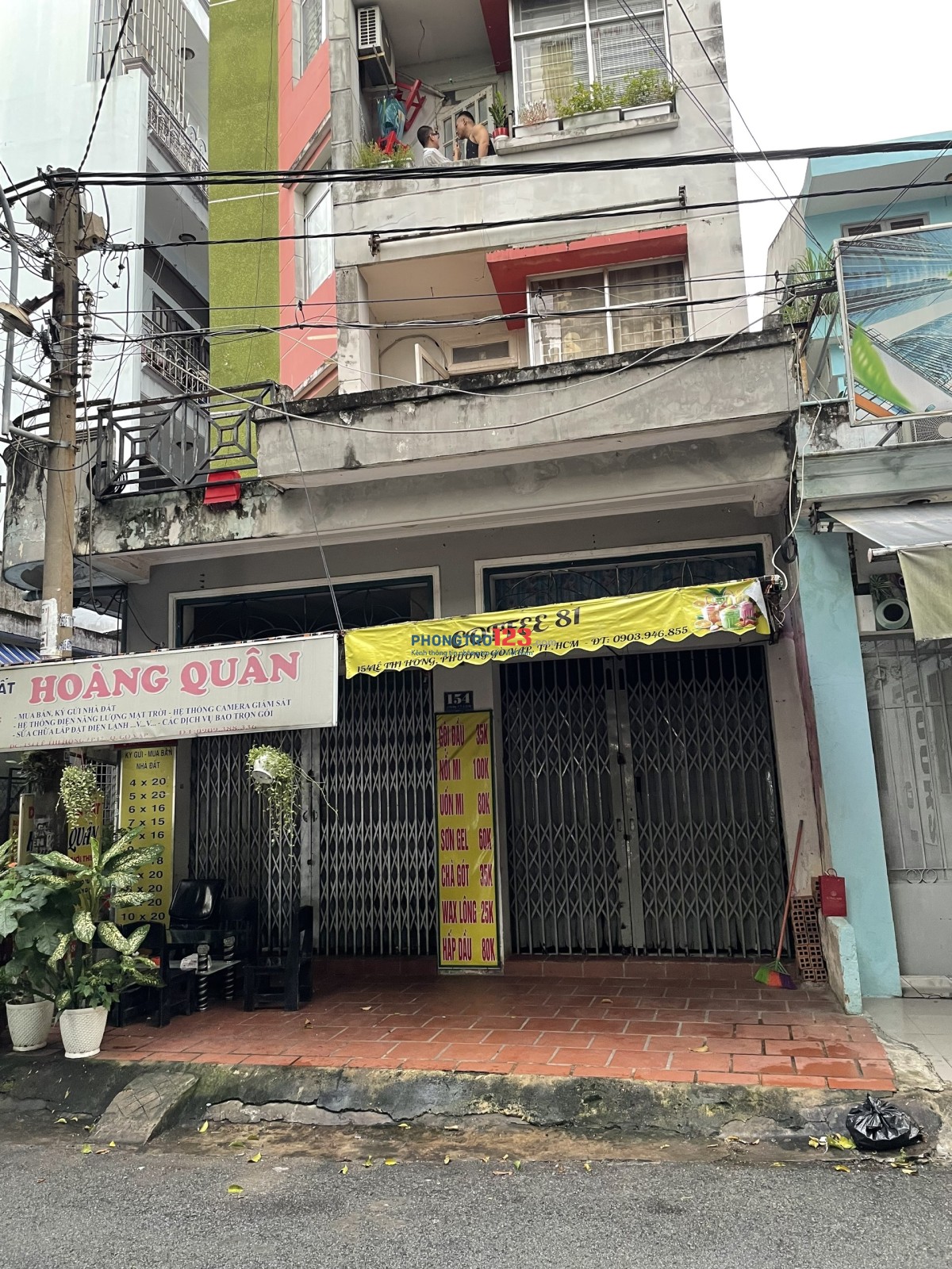 CHO THUÊ MẶT TIỀN ĐƯỜNG LÊ THỊ HỒNG KINH DOANH SHOP